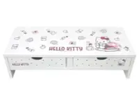 在飛比找Yahoo!奇摩拍賣優惠-♥小公主日本精品♥ HelloKitty 白色日本電腦架KI