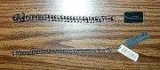 Two New with Tags Cool Looking Stainless Steel Thick Curb Chain Bracelets*