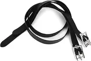 Spur Straps,1 Pair Lengthen for Spur Straps Beautiful Boot Straps Single Ply Spur Straps with Soft Flexible Sturdy Durable for Horses