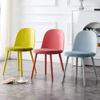 在飛比找蝦皮購物優惠-北歐ins椅子 膠椅 設計師網紅塑膠椅 簡約現代家用休閒餐椅
