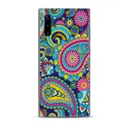 Skins Decal Wrap for Samsung Note 10 Plus Colorful Paisley Mix