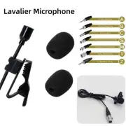 Miniature Clip On Omnidirectional Lavalier Lapel Microphone for Wireless System