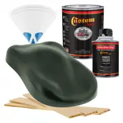 HOT ROD FLATZ Fathom Green Firemist Quart Kit URETHANE Flat Auto Car Paint Kit
