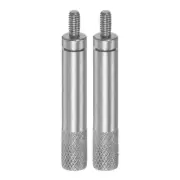 2pcs Dial Digital Indicator Extension Stem Rod 60mm Length 5mm Dia M2.5 Thread