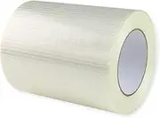 FindTape Bi-Directional Filament Tape [150# tensile] (HEXY-BD): 6 in. (144mm actual) x 60 yds. (Translucent)