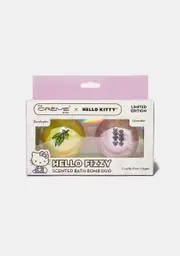 [The Crème Shop] Hello Kitty Hello Fizzy Scented Bath Bomb Duo Eucalyptus & Lavender