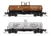 Broadway Limited 7665 HO TELX/SPX 1950s Scheme 6000 Gallon Tank Car (Set of 2)