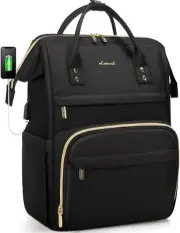LOVEVOOK Laptop Backpack Women, 15.6 Inch Work Backpack Woman for Teacher