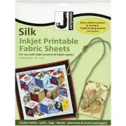 (10) Jacquard Silk Inkjet Fabric 100% Silk Habotai Printable Tracked Post