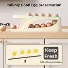 Slide-style Egg Organizer Neat Organized Eggs Capacity Fridge Side Door Carton