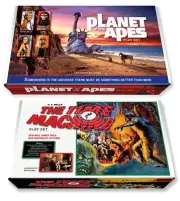 Marx "Planet of the Apes" Play Set Box OR Marx "The Time Machine" Play Set Box