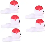 jojofuny Adorable Snowman Cable Protector 5pcs Phone Charging Cord Saver Easy Assembly