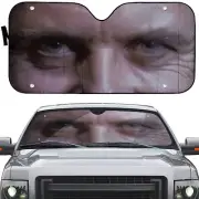Hannibal Lecter Eyes Car Sun Shade Silence of the Lambs Horror Halloween Car Sun