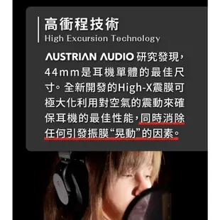 志達電子 Austrian Audio Hi-X60 封閉式 耳罩式耳機 原AKG工程團隊 奧地利維也納製