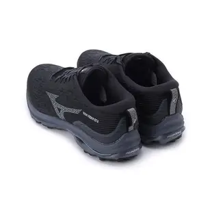 MIZUNO WAVE RIDER GORE-TEX 寬楦戶外慢跑鞋 黑 J1GC228001 男鞋