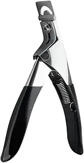 Fingernail Trimmer,U Shape Scissors for Nails with Handle - Manicure Scissors Curved for Thick and Ingrown Nails, Nail Trimmer for Seniors, Men, Women Hoffti