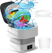 Portable Washing Machine, 11.5L Capacity Laundry Mini Washing Machine with