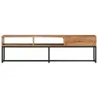 Solid Wood Acacia TV Cabinet TV Stand Plasma HiFi Cabinet Sideboard vidaXL