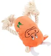 Teething Relief for Pups Cow Shaped Dog Toy Interactive Pet Chew Toy Soft Texture Long-Lasting for Happy Play