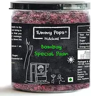Tummy Pops | Bombay Meetha Paan Without Supari | Hygienically Prepared & Packed | Paan Mukhwas Mouth Freshener - 300 gm Jar