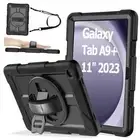 Case for Samsung Galaxy Tab A9+ Plus 11 Inch 2024 with 360° Swivel Handle