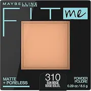 Maybelline New York Fit Me Matte & Poreless Pressed Powder - Sun Beige 310,0.29 Ounce