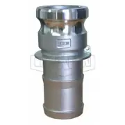 Dixon 25mm Aluminium Die Cast BSP Cam & Groove Type E Adaptor x Hose Shank