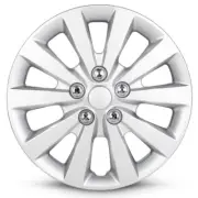 Hubcap For 2013-2023 Nissan Leaf 16 Inch Silver Plastic Rim (for: Nissan)