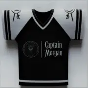 CAPTAIN MORGAN MIAMI INTERNACIONAL DE FUTBOL BOTTLE JERSEY - BLACK - NEW