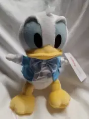 Baby Blue Donald Duck Japan Disney store plush mbbp bean