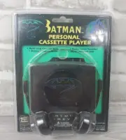 1995 BATMAN FOREVER PERSONAL CASSETTE PLAYER MICRO GAMES OF AMERICA SEALED WEAR