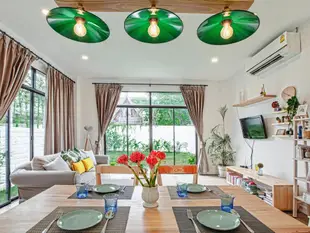 差隆的3臥室獨棟住宅 - 240平方公尺/2間專用衛浴Tropical Cosy Home near beach with private pool