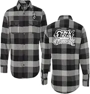 Ozzy Osbourne Buffalo Plaid Flannel