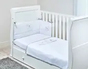 Safari Friends Baby 3 Piece Coverlet Bedding Set