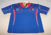 Newcastle Knights NRL Boys Blue Red Supporter Home Jersey Size 00 New