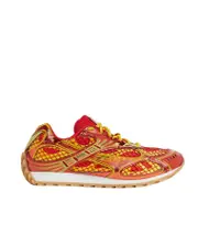 strappy sneakers 36 Metallic Red/Jelly Yellow