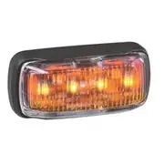Narva Truck & Trailer LED Amber Front End Outline Marker or Side Indicator Lamp with 0.5m Cable - 96322