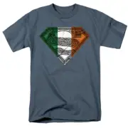 Irish Pride - Superman - Irish Celtic Symbol - DC Comics - Adult T-Shirt