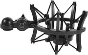 Abaodam Shock Mount Mic Holder: 2.1cm Hole Adjustable Plastic Mic Shock Mount - Anti-vibration Microphone Holder For Studio Recording