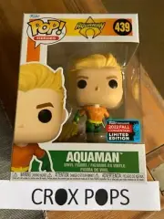 Aquaman NYCC 439 Funko Pop Vinyl New in Mint Box + Protector