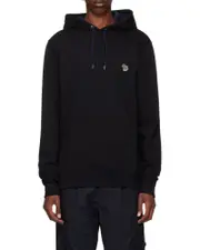 PS Paul Smith Zebra Patch Drawstring Hoodie S,XL,L,M,XXL Black