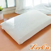 在飛比找ETMall東森購物網優惠-LooCa 加強護頸基本型乳膠枕(2入)-兩色選
