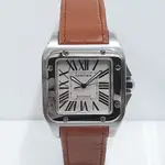 CARTIER 卡地亞 SANTOS 100 山度士系列 W20073X8 2016/08 經典之作 大眾當鋪B095