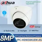 Dahua 8MP Starlight WizSense IP Camera Built-in Mic PoE IP67 IPC-HDW3841EM-AS