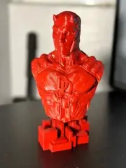 Daredevil 3D Printed Bust Statue - Desk Item, Matt Murdock, Collectible, MCU