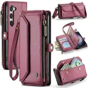 CaseMe Phone Case for Samsung Galaxy S23 Leather Cases