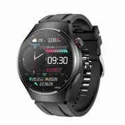 1.43 Inch Amoled Ip67 Smart Call Watch Support Ecg / Body Temperature Blood Glucose Monitoring Black Smart Watches
