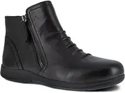 Rockport Women's Safety Ruched Bootie Daisey Electrical Alloy Toe Work Boots