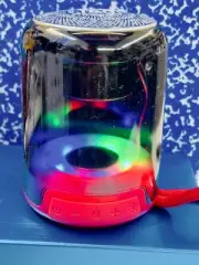 bluetooth T&G LED flashing light speaker fm Radio usb 12oz 4”2”2” Rechargeable