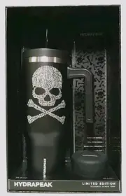 Hydrapeak Skull Crossbones 40oz Tumbler Straw Cleaner, Boot Limited Edition 2024